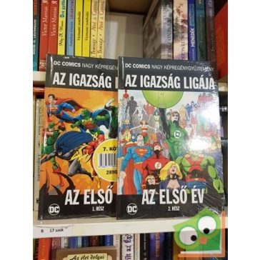   Mark Waid, Brian Augustyn: Az Igazság Ligája: Az első év I-II. (DC 7-8.kötet) (Fóliás)
