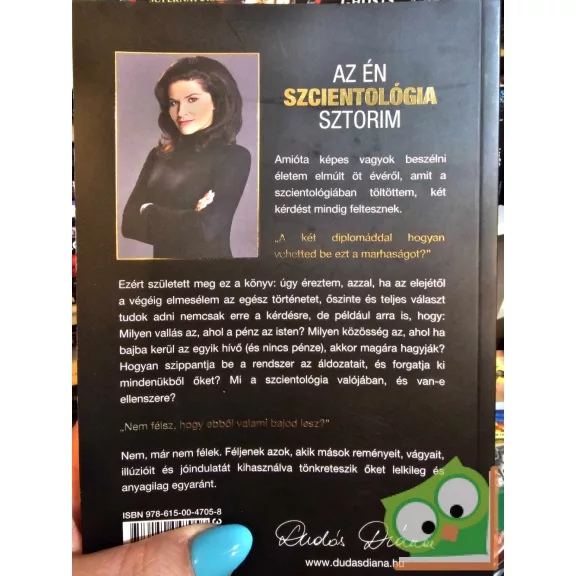 Dudás Diána: Az én szcientológia sztorim (ritka)