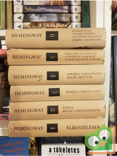 Ernest Hemingway művei 1-6.