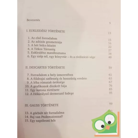 Leonard Mlodinow: Eukleidész ablaka (Talentum Tudományos Könyvtár)