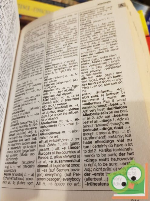Eurobooks Wörterbuch Englisch Dictionary German