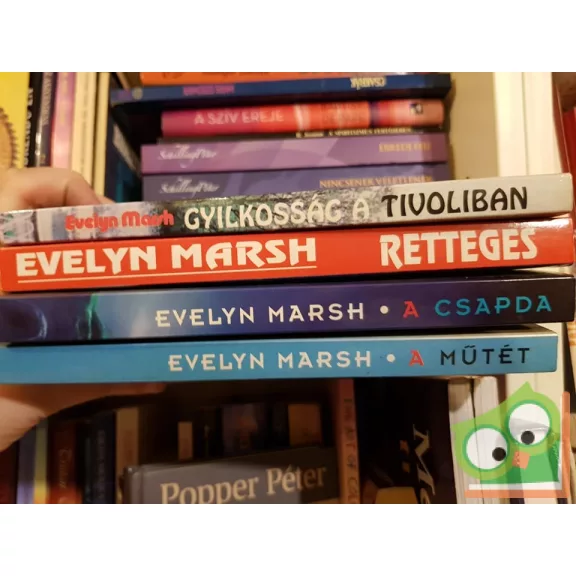 Evelyn Marsh 4 db-os krimicsomag