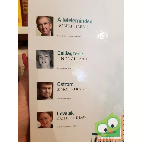 Robert Harris, Linda Gillard, Simon Kernick, Catherine Law