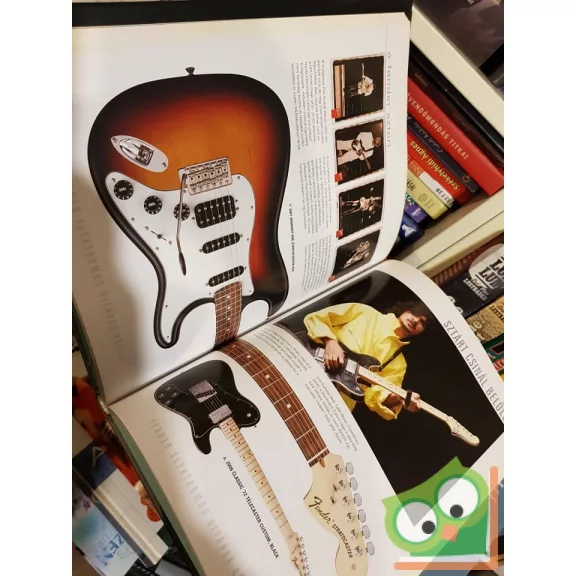 Tony Bacon: Fender elektromos gitárok könyve (Ritka)