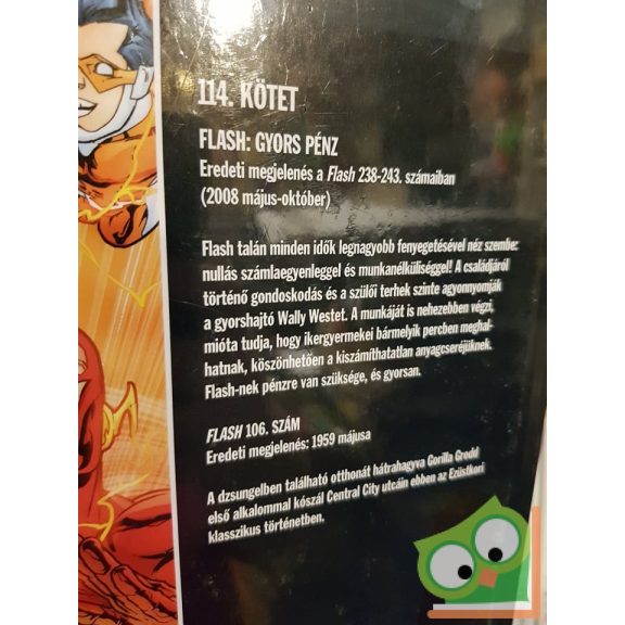 Tom Peyer: Gyors pénz (Flash) (DC 114. kötet)  (Ritka!)