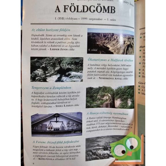 A Földgömb 1999 szeptember