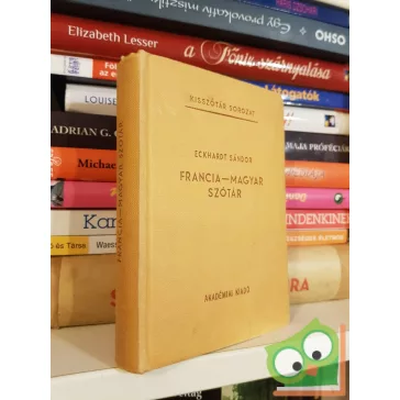 Eckhardt Sándor: Francia-magyar szótár