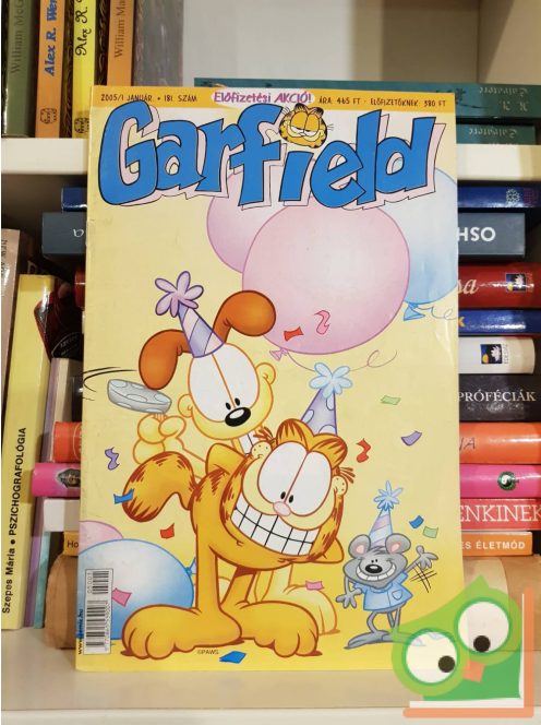 Jim Davis: Garfield 181. 2005. január, poszterrel