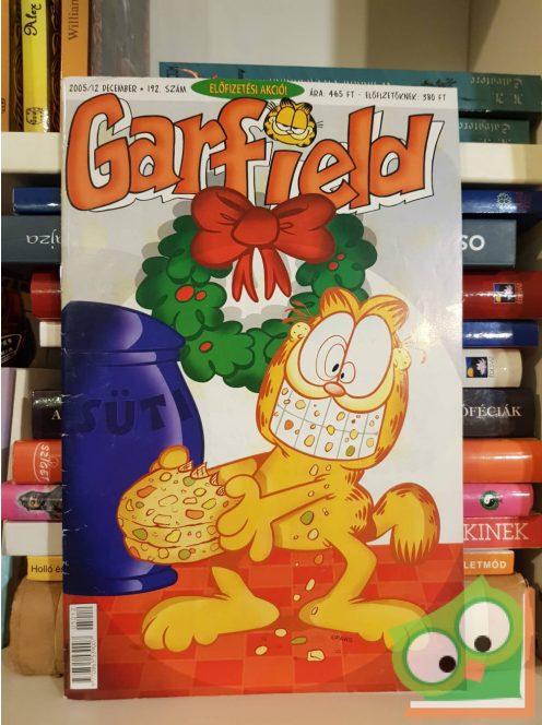 Jim Davis: Garfield 192. 2005. december, poszterrel