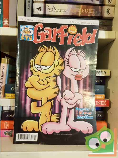 Garfield 2013/Április 277.szám (Poszterrel)