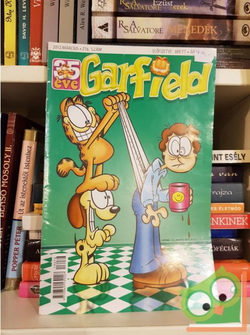 Garfield 2013/Március 276.szám poszterrel