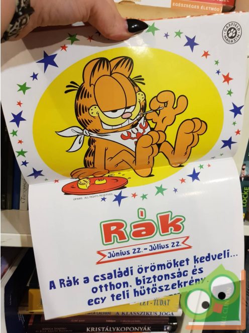Jim Davis: Garfield 268. 2012. július, poszterrel
