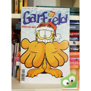 Jim Davis: Garfield 309. 2015. december, poszterrel