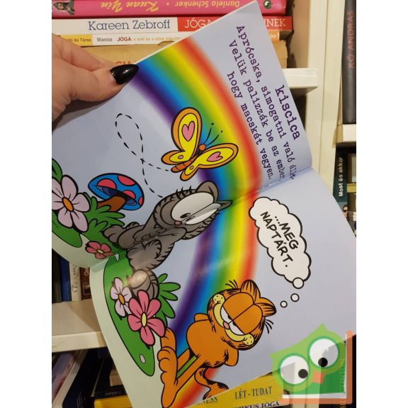 Jim Davis: Garfield 313. 2016. április, poszterrel