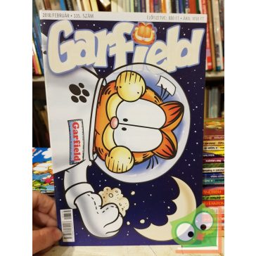 Jim Davis: Garfield 335. 2018. február, poszterrel