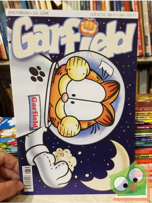 Jim Davis: Garfield 335. 2018. február, poszterrel