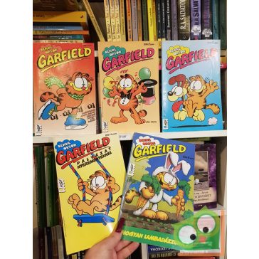 Garfield képregény  1 - 5 szám