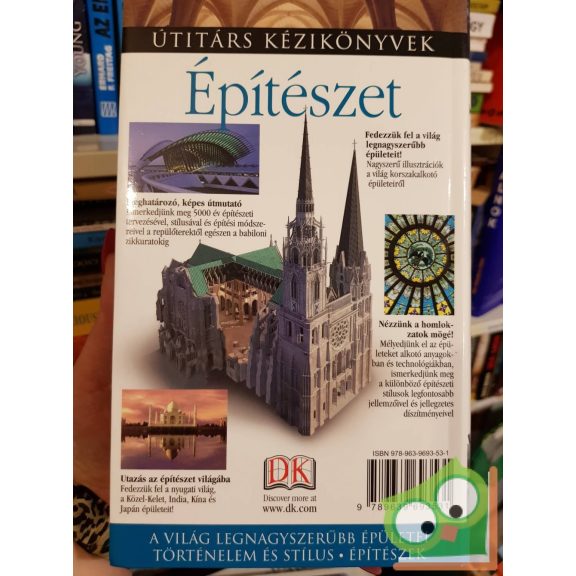 Jonathan Glancey: Építészet (Útitárs kézikönyvek) (nagyon ritka)