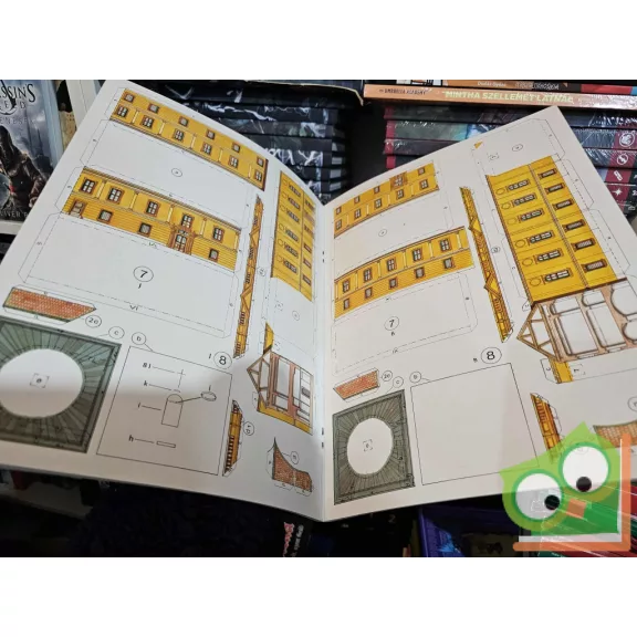 Gödöllői Grassalkovich kastély - makett-kivágó