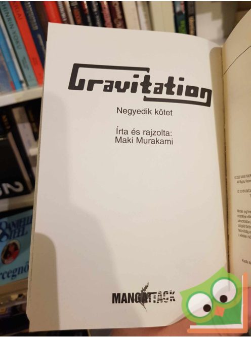 Maki Murakami: Gravitation I-IV. (magyar nyelvű manga)