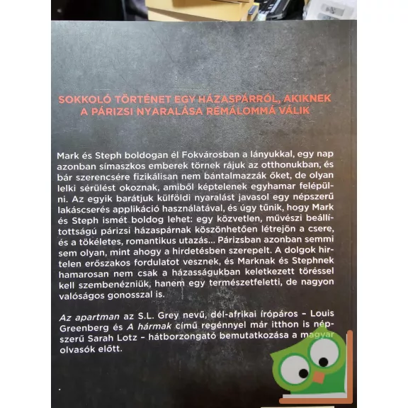S. L. Grey: Az apartman (újszerű)