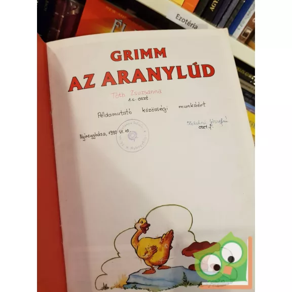 Jakob Grimm, Wilhelm Grimm: Az aranylúd (rajzolta: Haui József)