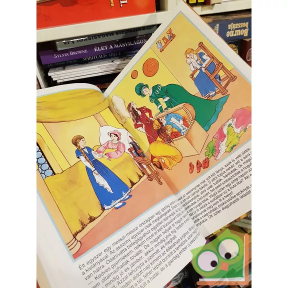 Grimm mesék: Piroska és a farkas / Hamupipőke / Terülj, terülj, asztalkám / Hüvelyk Matyi (rajzolta Haui József)