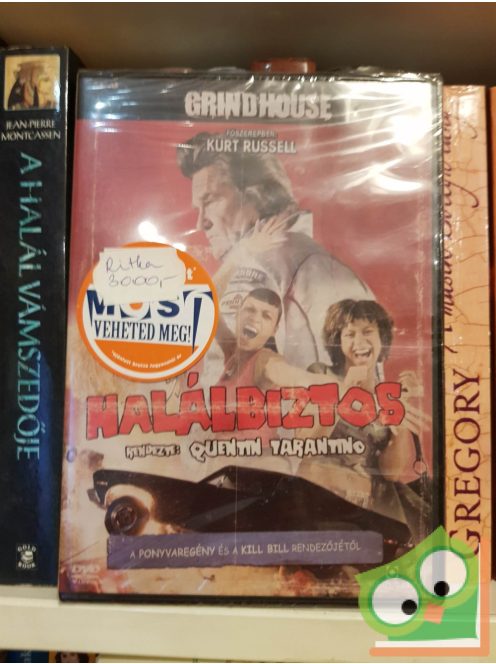 Quentin Tarantino: Grindhouse: Halálbiztos (ritka, fóliás) (DVD)