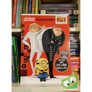Gru 3 - játékos foglalkoztatókönyv