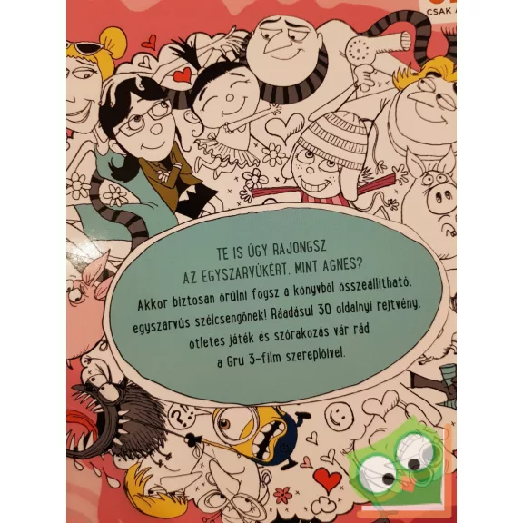 Gru 3 Színező- és foglalkoztatókönyv (Unikornisos)