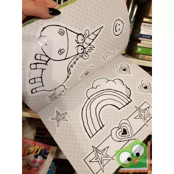 Gru 3 Színező- és foglalkoztatókönyv (Unikornisos)