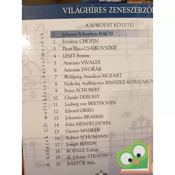 Gustav Mahler  (Világhíres zeneszerzők 15. CD-melléklettel)