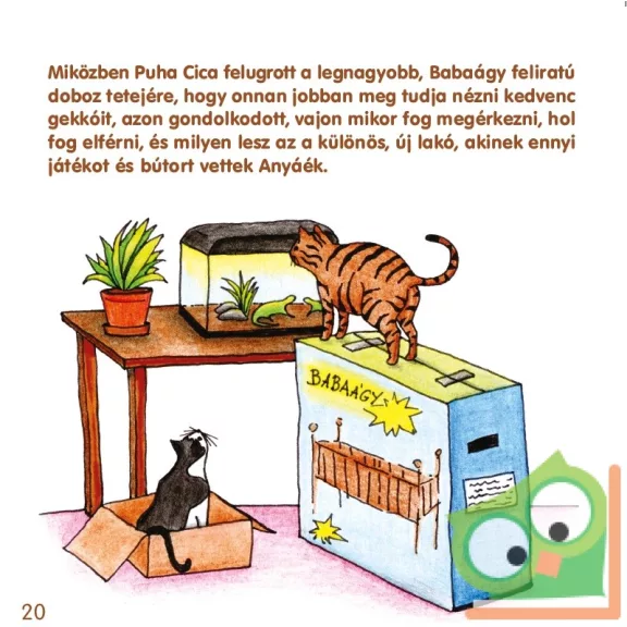 Borenszki-Gutási Éva: Puha cica és Kíváncsi Kismacska kalandjai