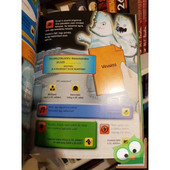 James Floyd Kelly: Győzd le a programot - Rubik-misszió - Kalandos küldetés (Lapozgatós könyv gyerekeknek)