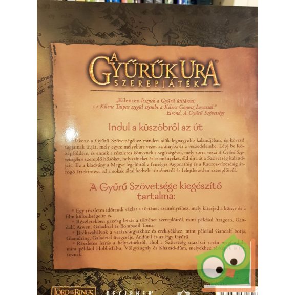 Gyűrűk Ura Szerepjáték csomag (7 db-os)