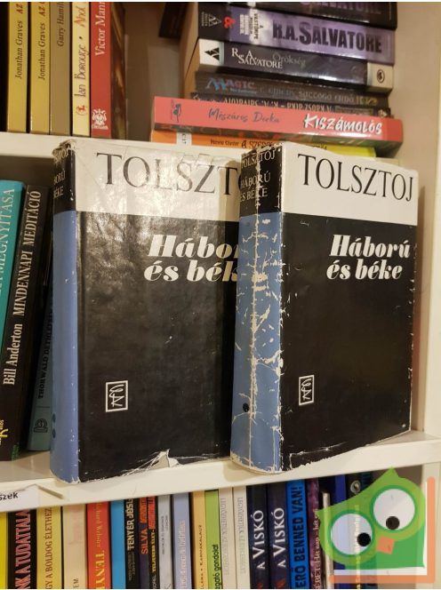 Lev Tolsztoj: Háború és béke (2 kötet együtt)