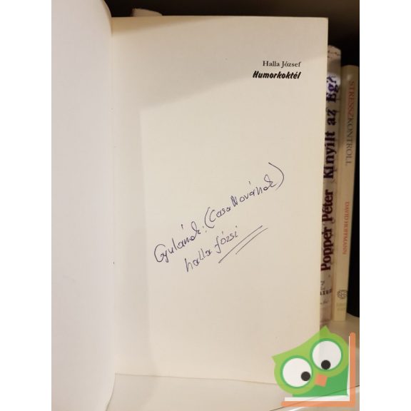 Halla József: Humorkoktél (Dedikált)