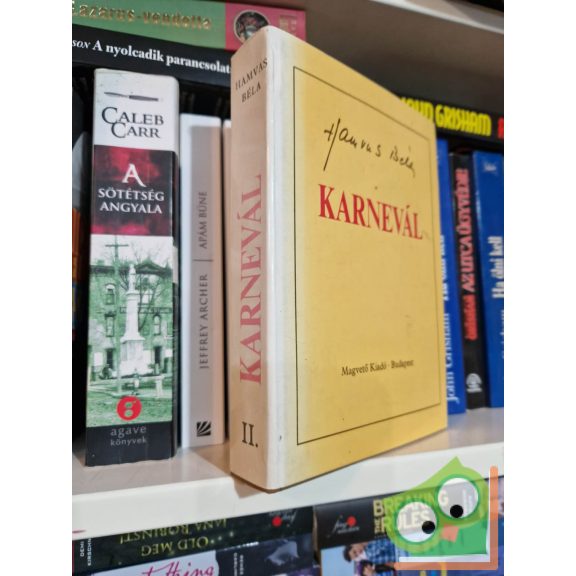 Hamvas Béla: Karnevál II.kötet (csak 2.kötet)