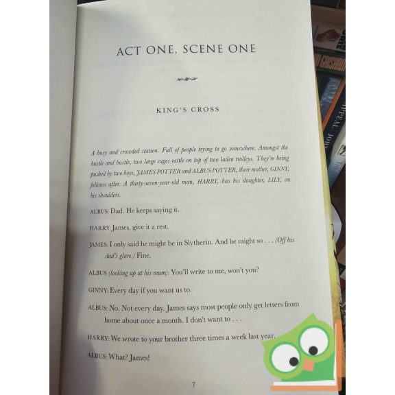 John Tiffany (Adaptation), Jack Thorne, J.K. Rowling: Harry Potter and the Cursed Child: Parts One and Two