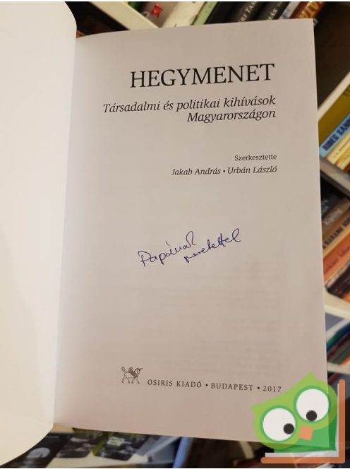 Jakab András (szerk.),Urbán László (szerk.): Hegymenet