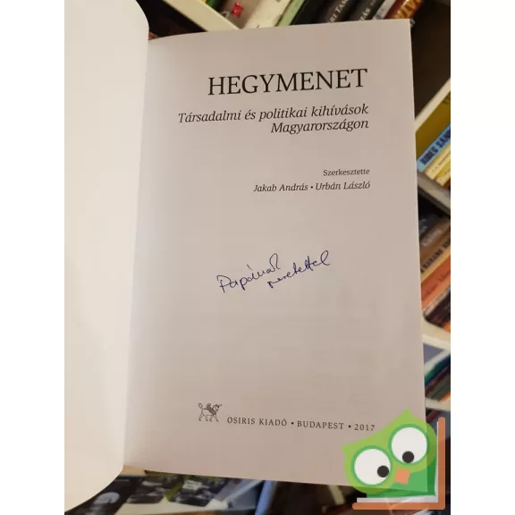 Jakab András (szerk.),Urbán László (szerk.): Hegymenet