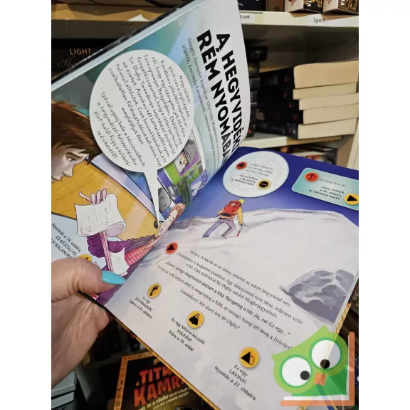 John Townsend: A hegyvidéki rém nyomában (Kalandos küldetés lapozgatós könyv) (újszerű)