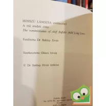 Hosszú lándzsa emlékezései (Ford.: Baktay Ervin)