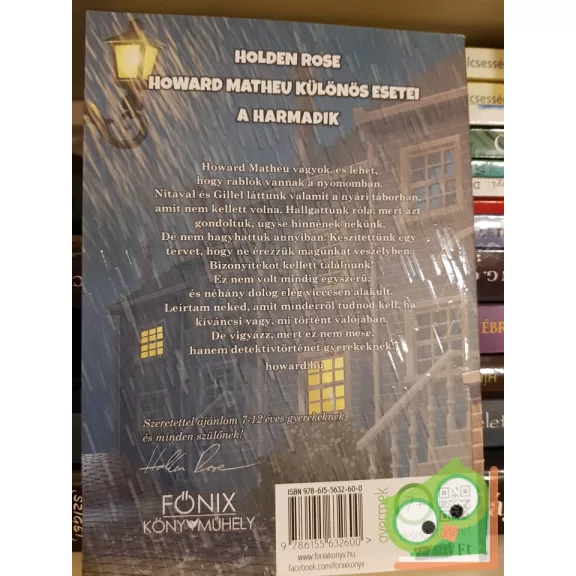 Holden Rose: A harmadik (Howard Matheu különös esetei 1.) (detektív történet)