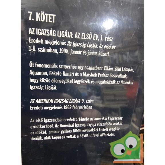 DC Comics nagy képregénygyűjtemény #7 - Az Igazság Ligája: Az első év 1. rész (Ritka) (Fóliás)