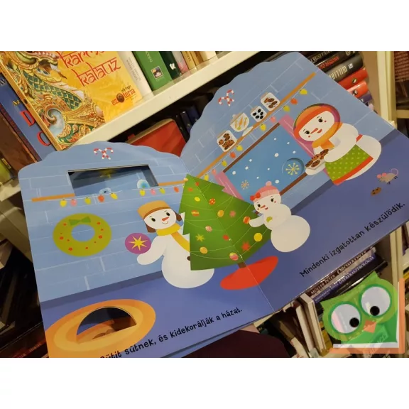 Így ünnepel a hóember (keménylapos)