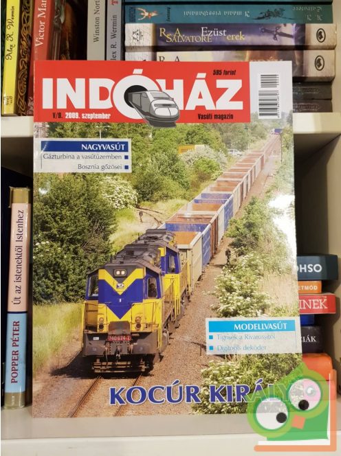 Indóház vasúti magazin 2009. szeptember