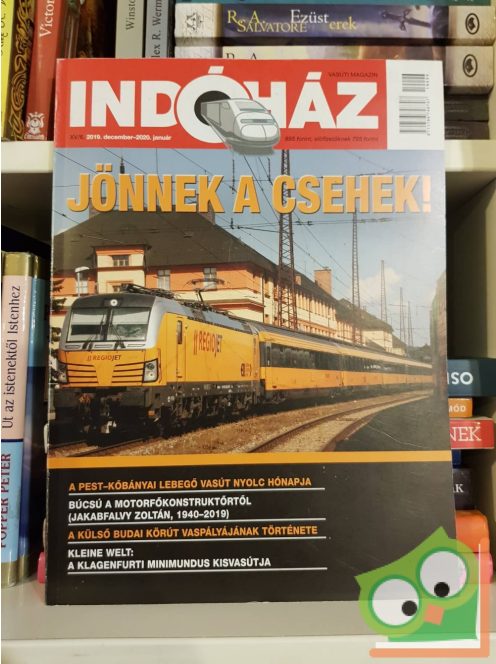 Indóház vasúti magazin 2019. deceber-2020. január