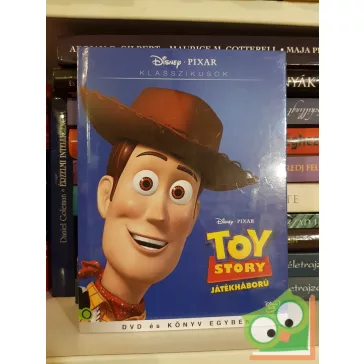   Disney Pixar Klasszikusok: Toy Story Játékháború. - Digibook (könyv+DVD)  Fóliás!