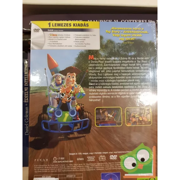 Disney Pixar Klasszikusok: Toy Story Játékháború. - Digibook (könyv+DVD)  Fóliás!